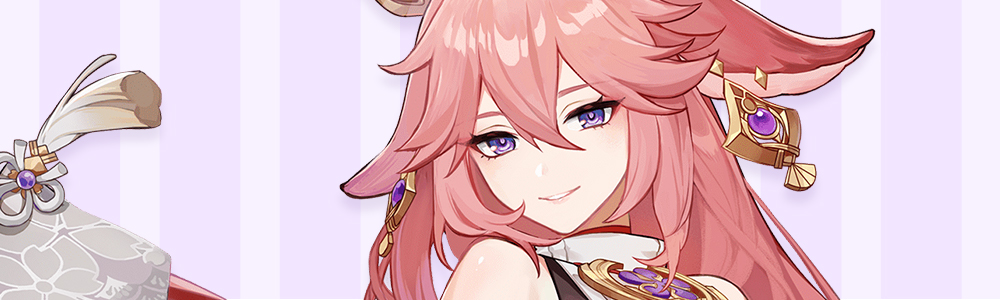 【原神】6月誕生日キャラクター 八重神子　誕生日：6月27日