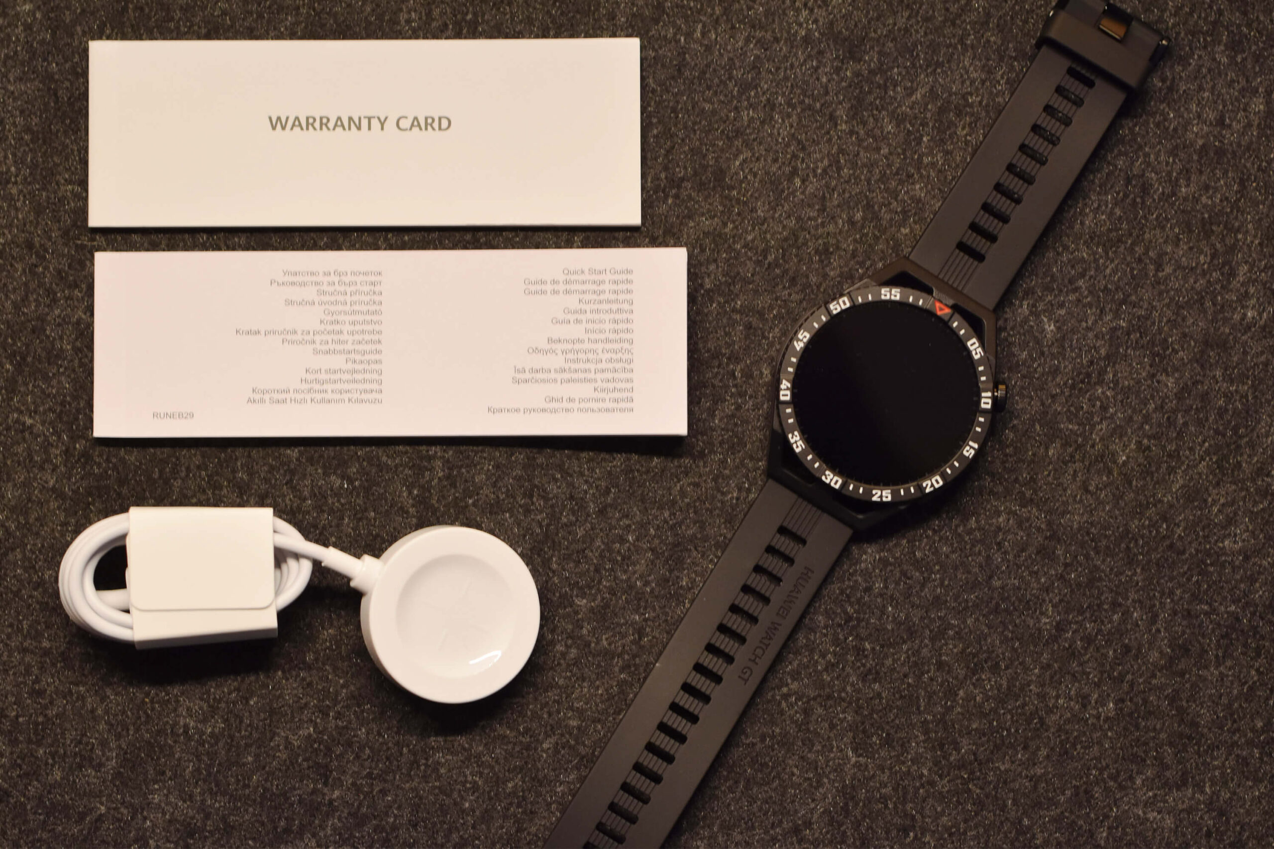「HUAWEI WATCH GT 3 SE」の付属品