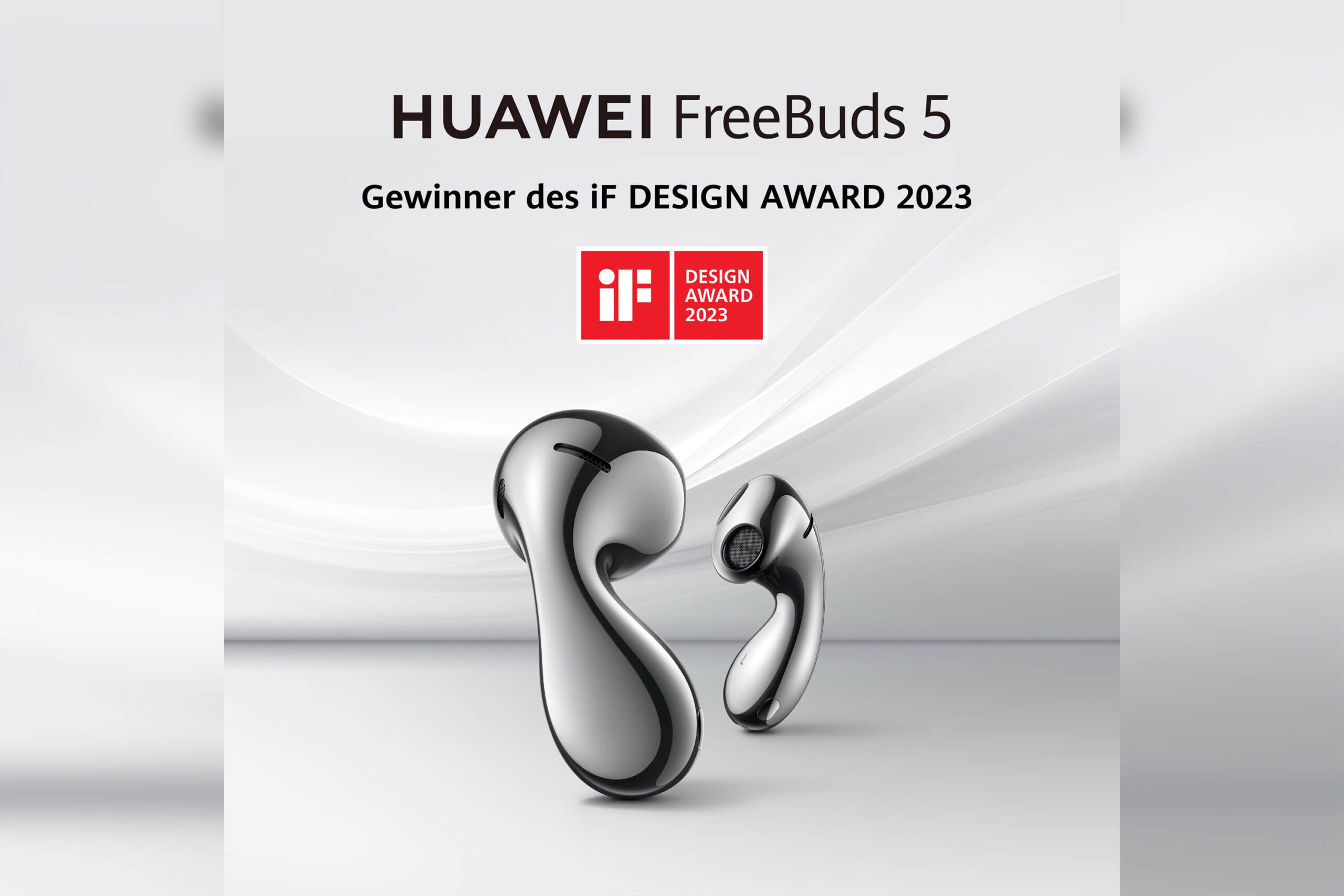 「HUAWEI FreeBuds 5」はiFデザイン賞2023を受賞