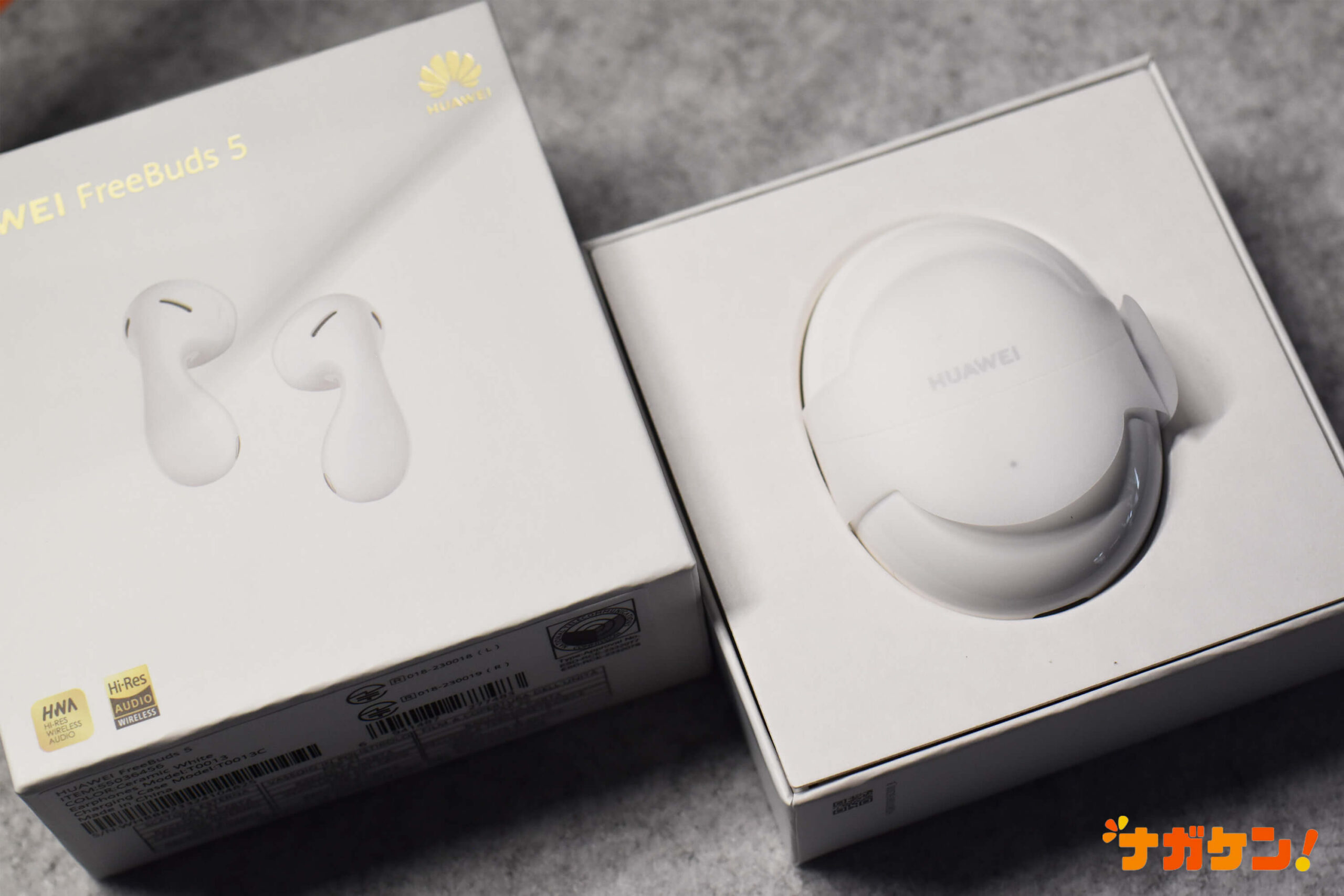 HUAWEI FreeBuds 5を開封