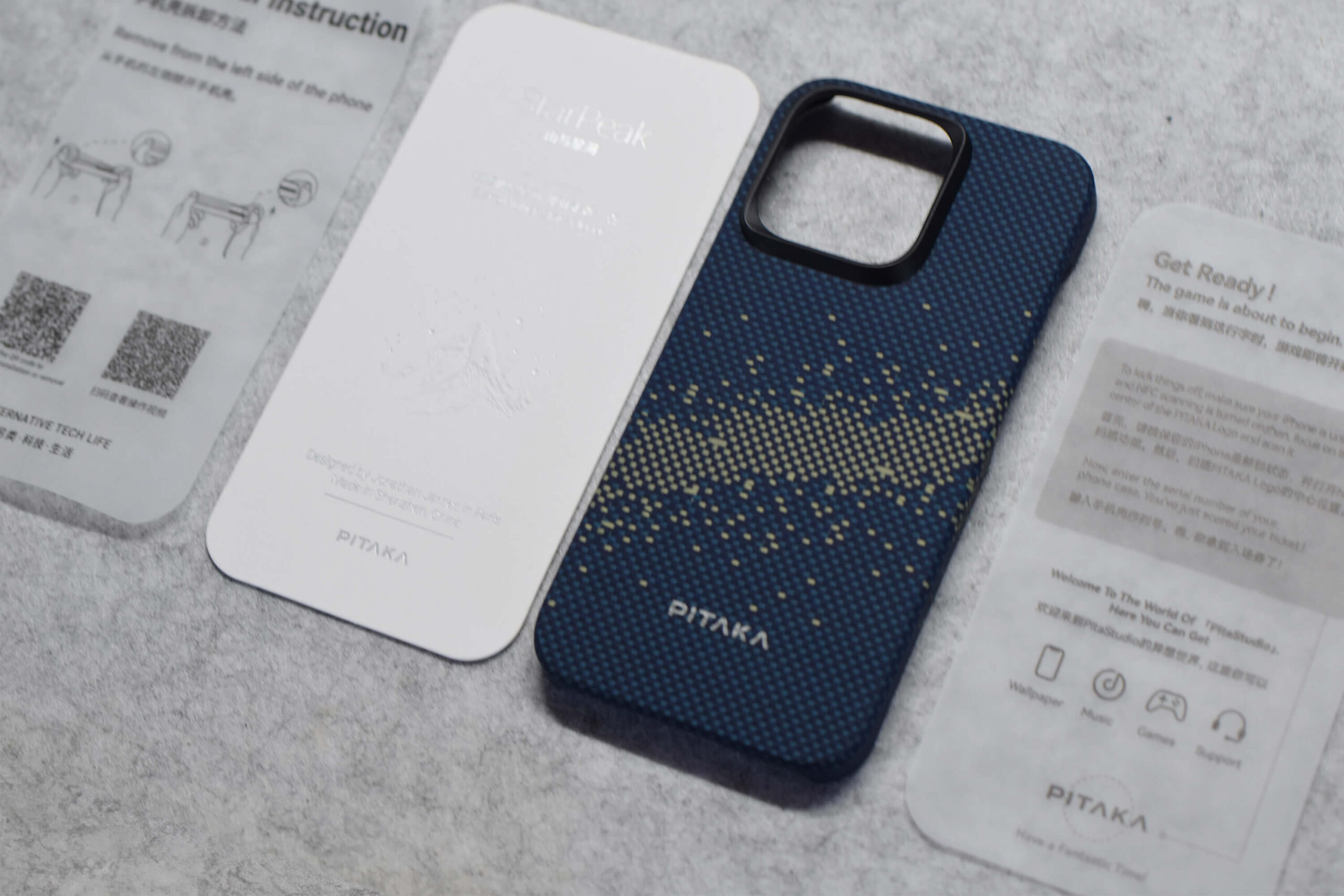 【PITAKA】StarPeak MagEZ Case 4の付属品