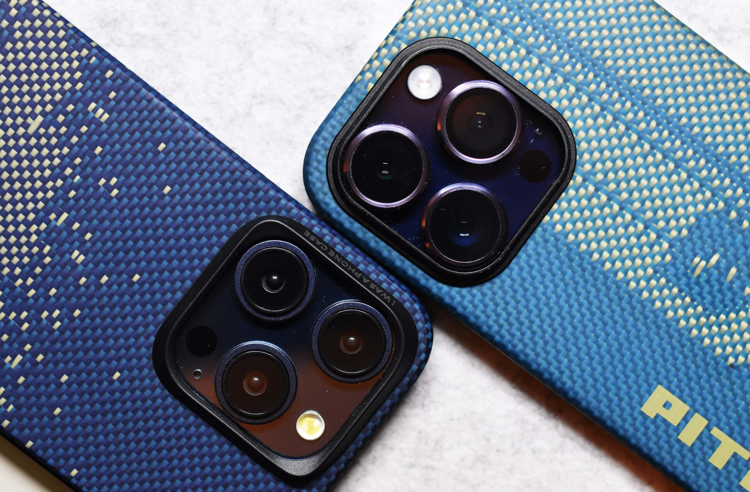 左：iPhone15シリーズ／右：iPhone14シリーズ