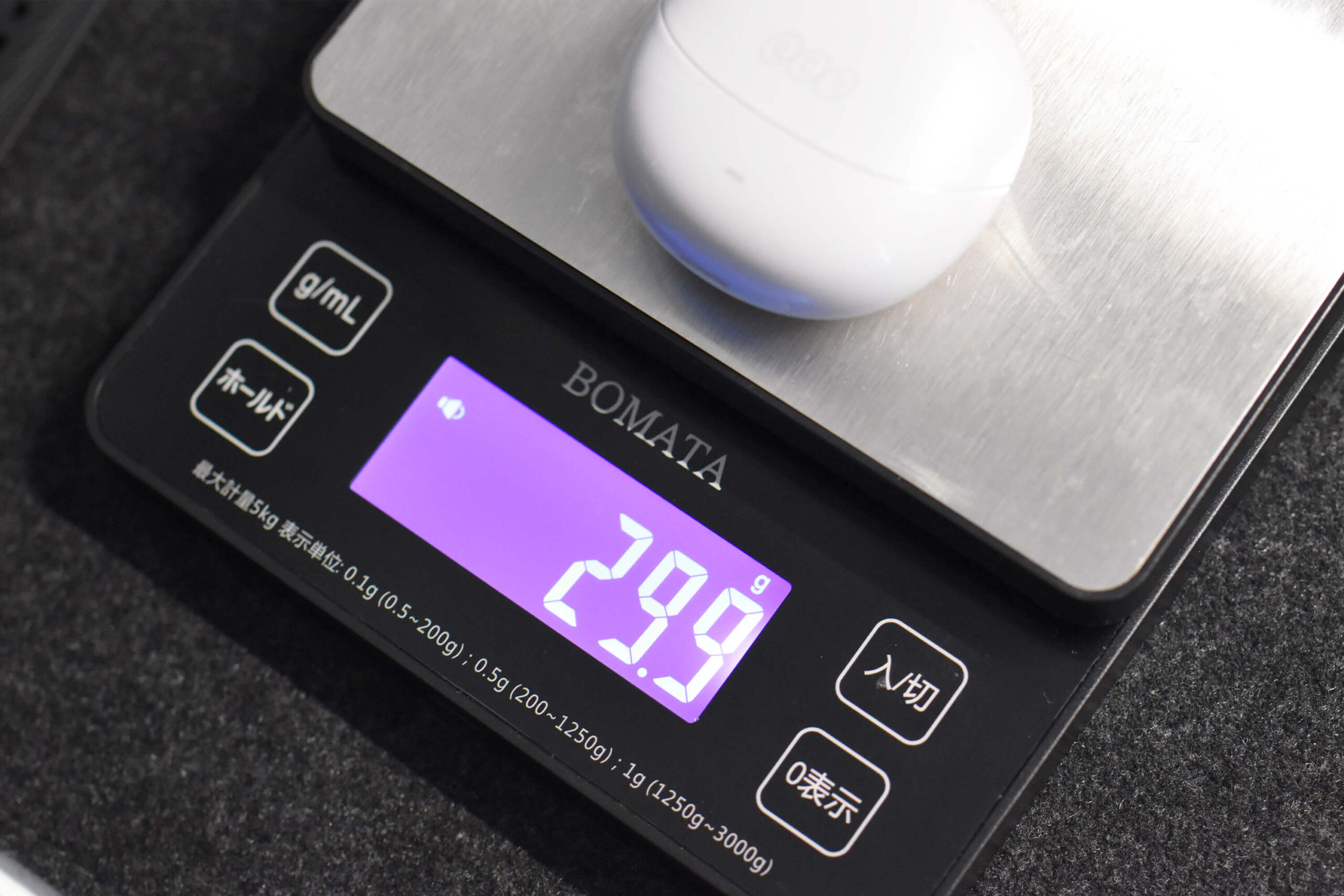 ケース重量：29.9g