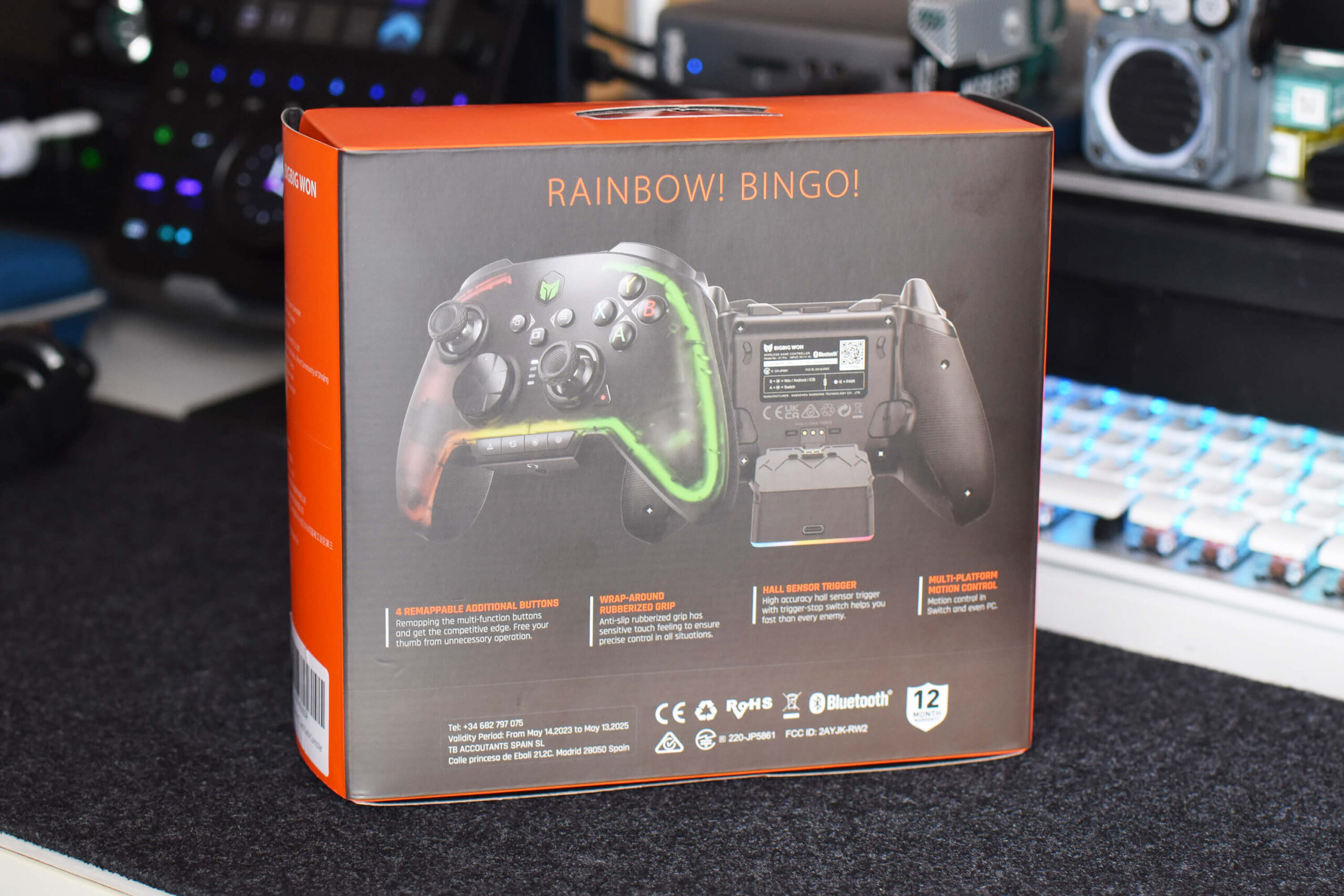 【BIGBIG WON】Rainbow 2 Proのパッケージ - 裏面
