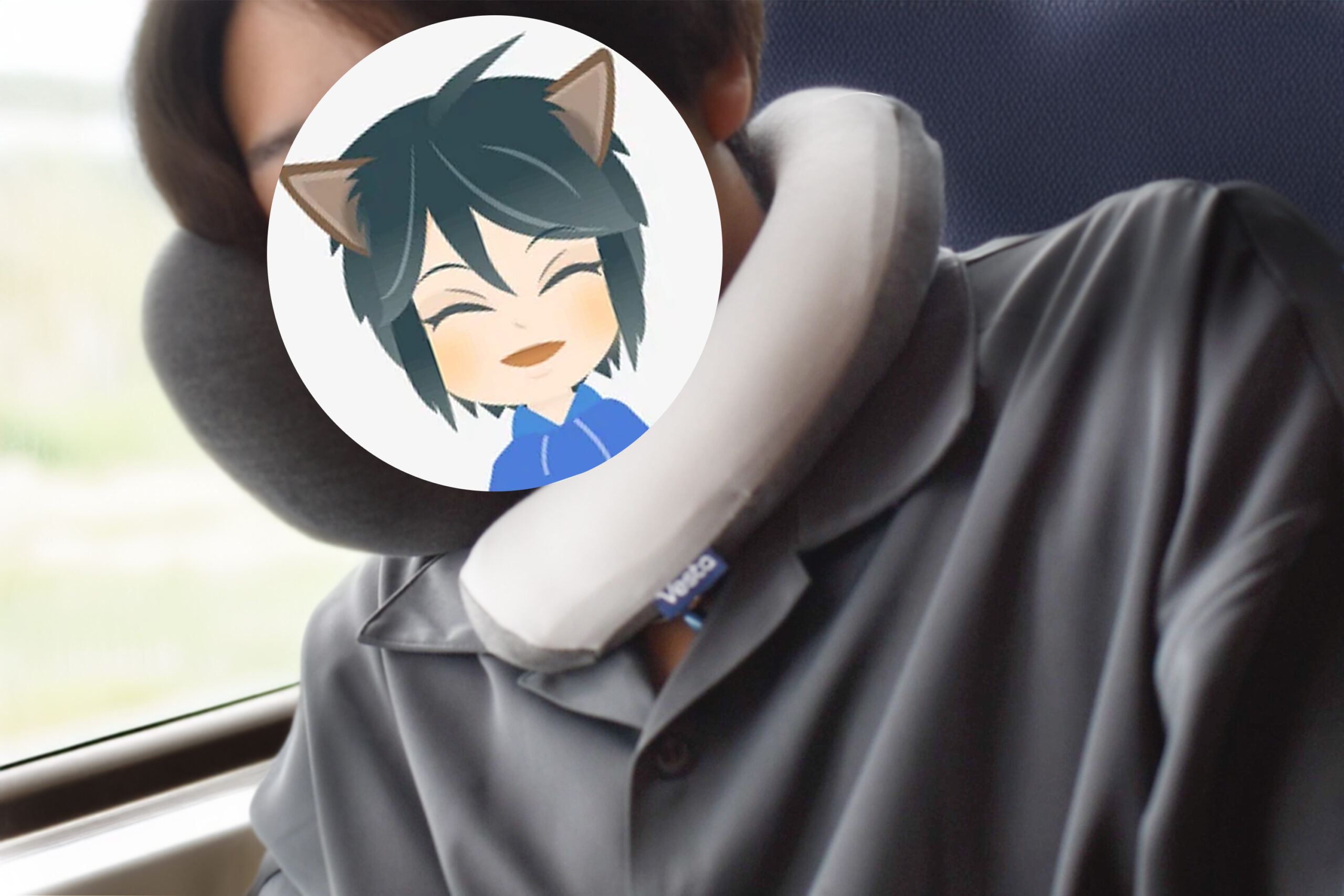 電車や車で移動中…