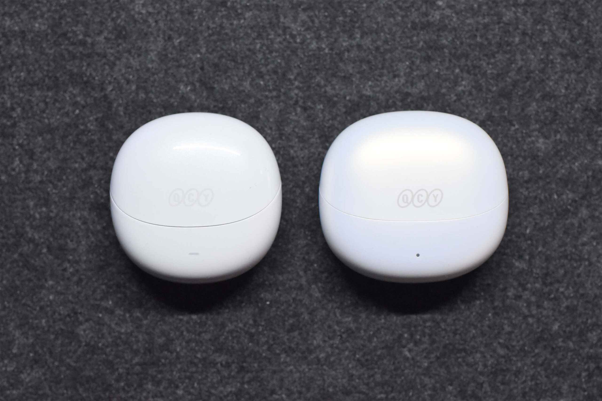 AilyBuds Pro+（左）とMeloBuds Pro+（右）