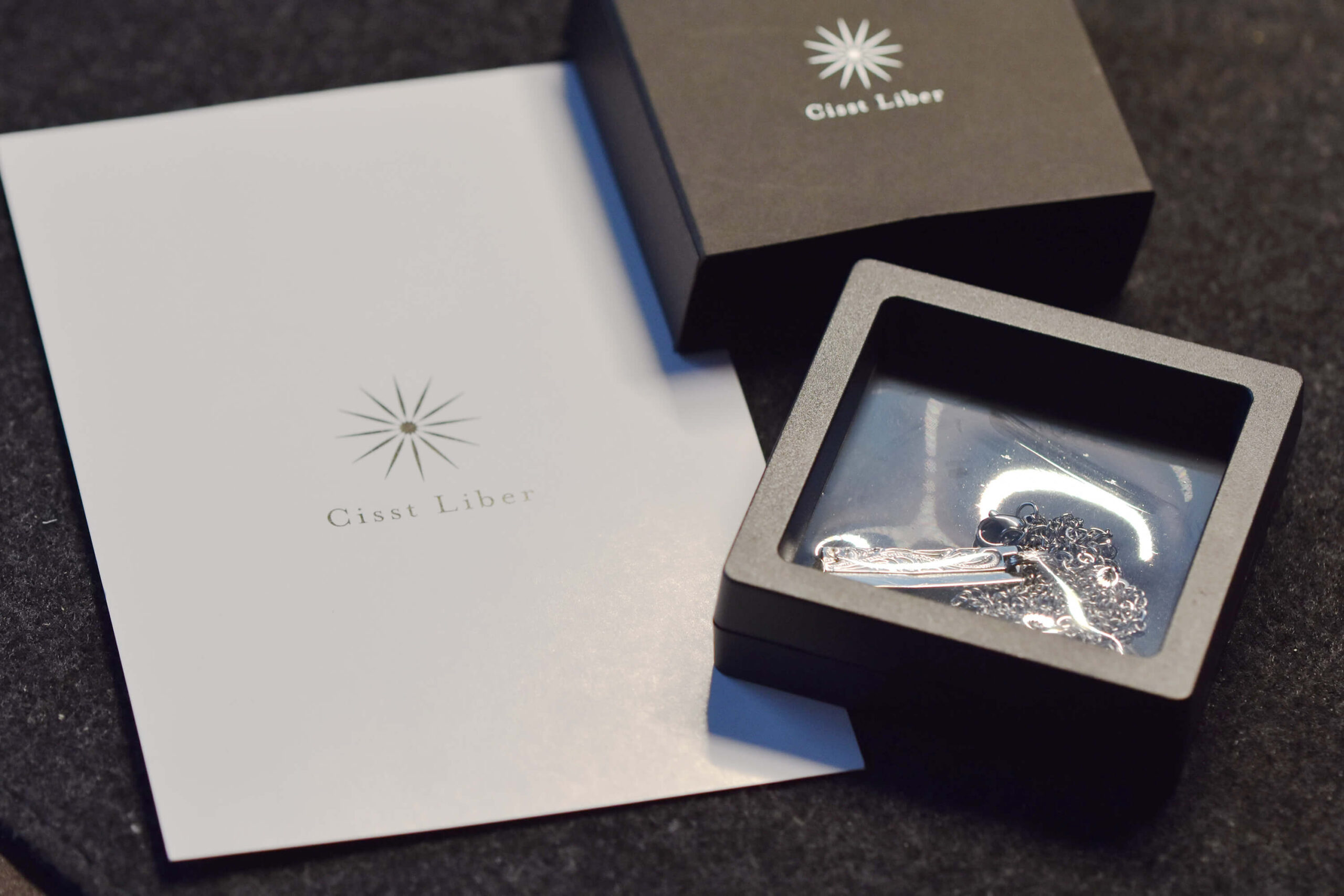 【CisstLiber】316L Hawaiian Jewelry Plate Necklace CL-N022のパッケージ