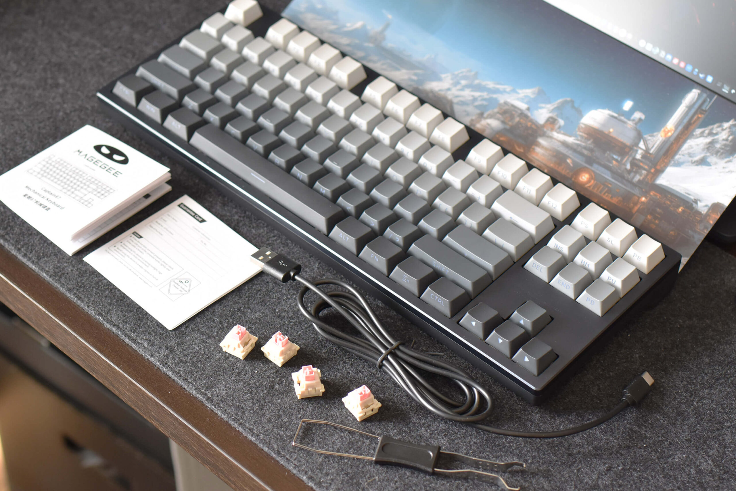 MageGee Captain87 メカニカルキーボードのスペック