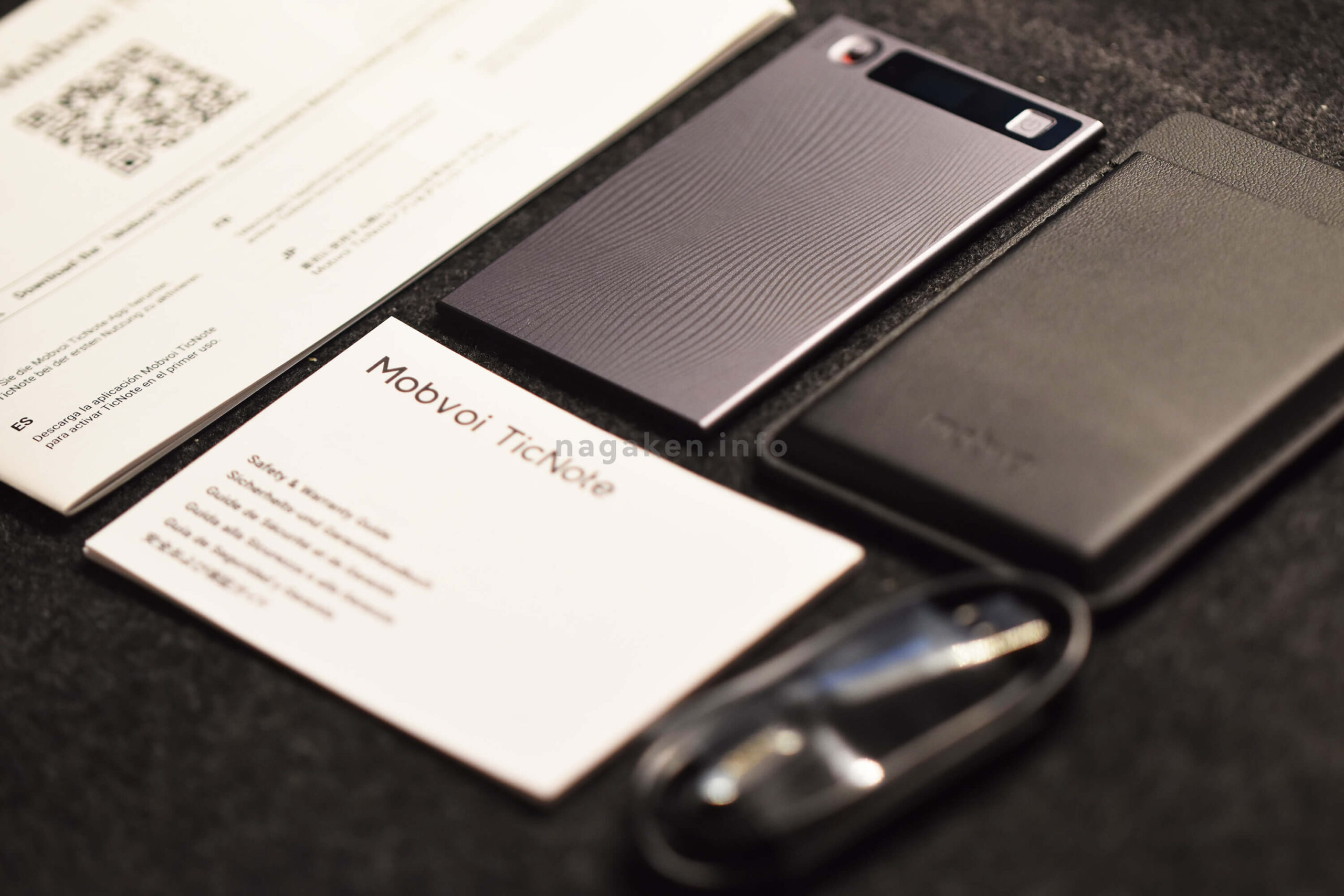 Mobvoi TicNote（モブボイ ティックノート）のスペック