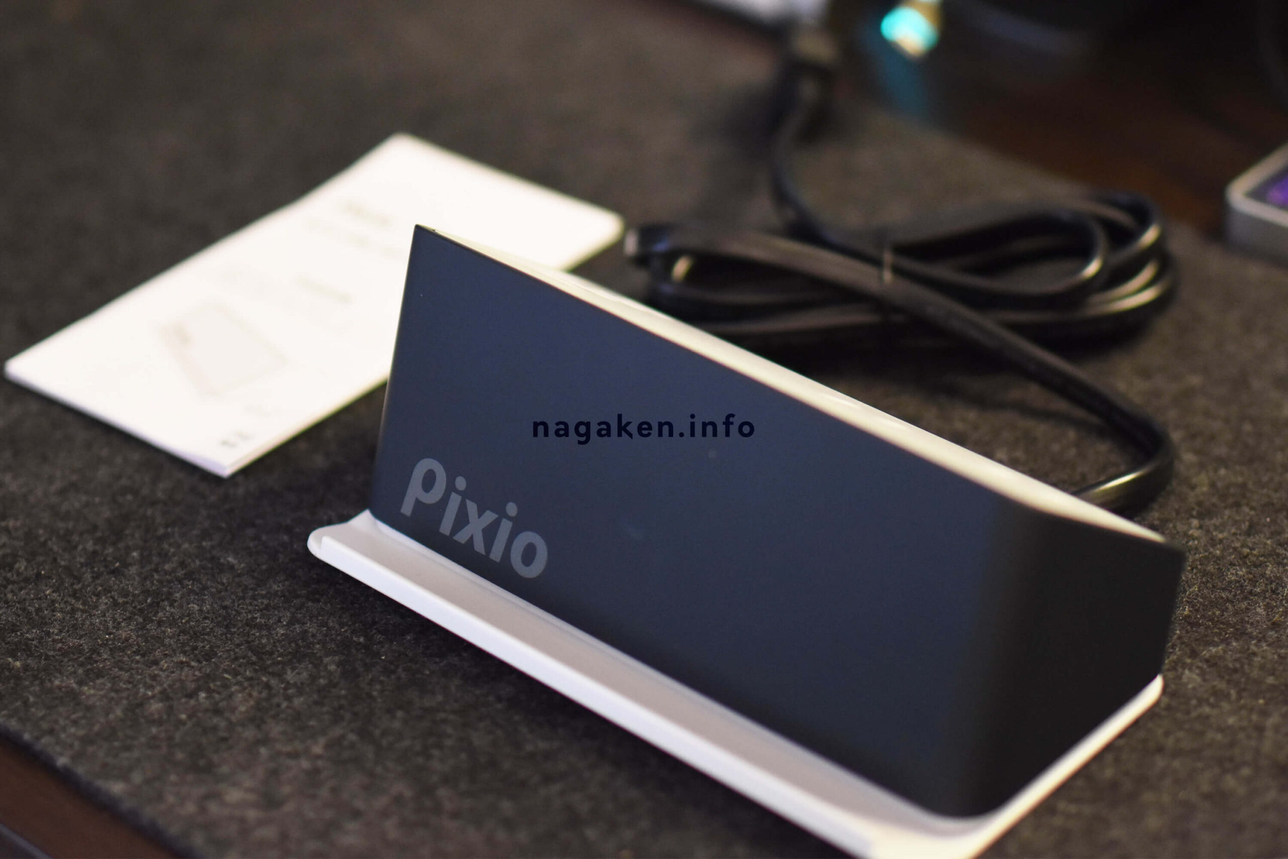 Pixio AC&USB TAP COMPACT 電源タップ - 前面