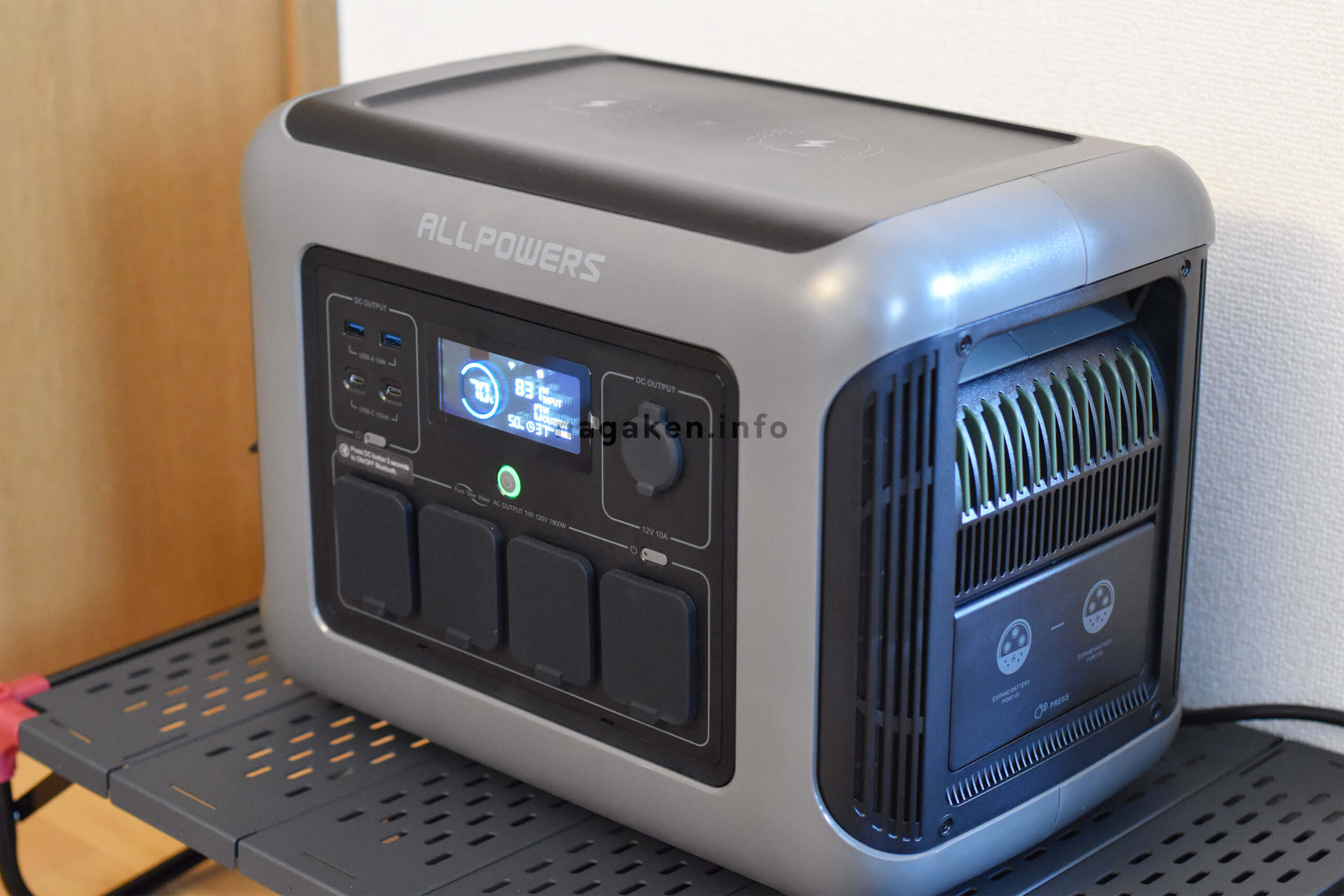 「ALLPOWERS（オールパワーズ） R1500」の付属品・スペック