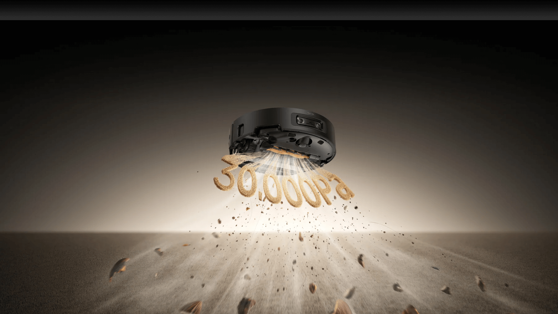 【30,000Pa】圧倒的な吸引力でフローリングもカーペットも対応