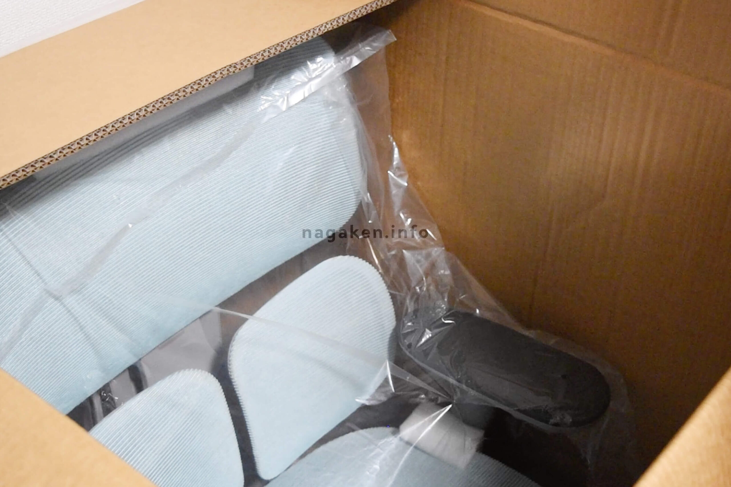 背もたれと座面